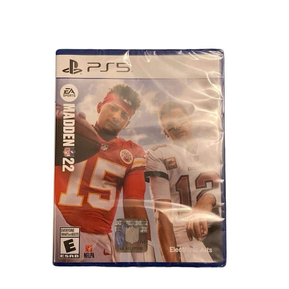 Brand new in plastic madden 22 for ps5!